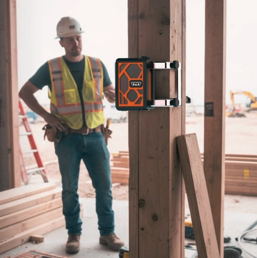 TNT Speaker on a Jobsite
